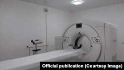 Компьютердик томография аппараты. Иллюстрациялык сүрөт