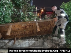 Andriy Ryshtun uncovers an entrance to the Poltva River that runs beneath Lviv.