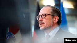 Австрийският канцлер Александър Шаленберг. 