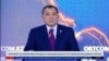 Аким Мангистауской области Нурлан Ногаев на брифинге 25 ноября 2021 года