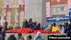 Протесты в Хороге. Ноябрь 2021 года