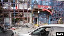 Наслідки одного з попередніх обстрілів Бєлгорода, фото ілюстративне