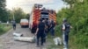 На Київщині через уламки російських ракет були пожежі у двох районах – МВС