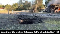 Вольнянск шаарына жасалган соккунун кесепети. 