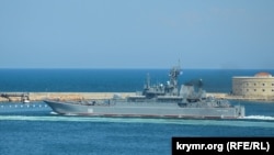 Столтенберґ прокоментував інформації про потоплення ЗСУ російського десантного корабля «Цезар Куніков» (на фото)