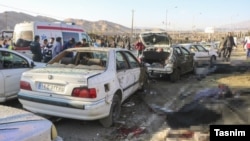 Իրան - Պայթյունների հետևանքները, Քերման, 3-ը հունվարի, 2023թ.