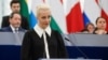Юлія Навальная падчас выступу ў Эўрапарлямэнце, 28 лютага 2024 году