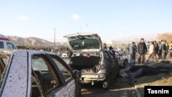 Urmările exploziilor de la mormântul generalului Qassem Soleimani
