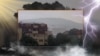 Илустрација на временски прилики и неприлики со фотографија од невремето во Скопје.