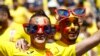 Suporteri români la meciul România-Ucraina din grupele Euro 2024