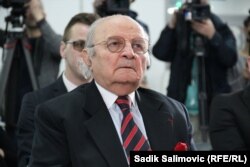 Jakov Finci u Potočarima, 27. januar 2024.