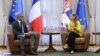 Ministarka rudarstva i energetike Srbije Dubravka Đedović Handanović na sastanku sa francuskim ambasadorom Pjerom Košarom, na kojem se razgovaralo o energetskoj saradnji, 5. april 2024. 