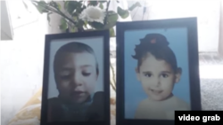 Nagorno-Karabakh - The photos of Leo and Gita, Karabakh children found dead in Martakert on July 8, 2023.