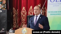 Өзбекстандын Экологиялык партиясынын лидери Абдушукур Хамзаев. 