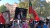 د تحریک انصاف پلویانو د فبرورۍ پر ۱۷مه په کراچۍ کې په انتخاباتو کې د مبینه ټګيو ضد احتجاج وکړ.