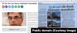 Un articol vechi de cinci ani a apărut în primul număr al revistei.