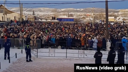 Протест у місті Баймак, Башкортостан, Росія