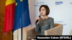 Президентът на Молдова Мая Санду