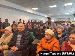 Алтынсариндин жашоочулары жолугушуу учурунда. 10-апрель.