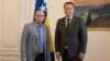 Član Predsjedništva Bosne i Hercegovine Denis Bećirović(desno) sa specijalnim izaslanikom Vlade SR Njemačke za Zapadni Balkan Manuelom Sarrazinom, Sarajevo 6. septembar 2023.