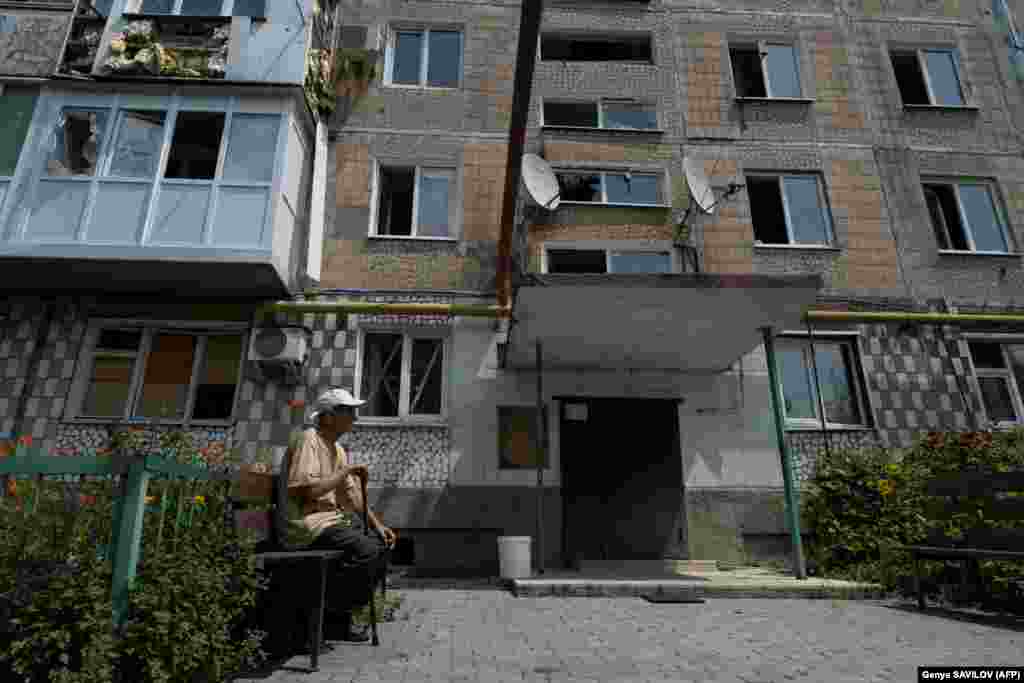 Despite the hardships, Grozdov refuses to leave his home. "Whatever happens, I won't go anywhere now," he said.