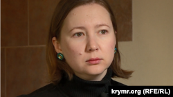 Глава Крымской правозащитной группы Ольга Скрипник