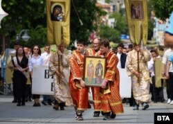 Снимка от шествието в Бургас