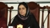 ماهرنګ بلوچ په سیمینار کې د وينا په حال کې 