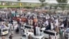 A video grab from a Pashtun Tahafuz Movement (PTM) rally in Islamabad on August 18