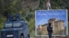 Pripadnik kosovske policije u mesto Banjska, 25. septembar 2023.