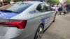Vozilo kosovske policije u Zvečanu, juni 2023.