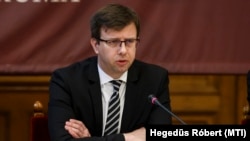Угорський міністр у справах ЄС Янош Бока (архівне фото)