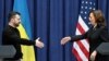 Президент України Володимир Зеленський і віцепрезидентка США Камала Гарріс під час Мюнхенської конференції з безпеки, 17 лютого 2024 року