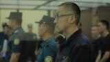 Қарақалпақ белсендісі Дәулетмұрат Тәжімұратов Ташкенттегі Жоғарғы сот залында тұр. 5 шілде, 2023 жыл.