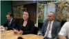Британиянын парламентинин тышкы иштер боюнча комитетинин өкүлдөрү Бишкекте. 19-май, 2023-жыл.
