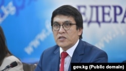 Министрлер кабинетинин төрагасынын орун басары Эдил Байсалов.