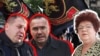 Колаж със снимки на Красимир Каракачанов (вляво) и Ангел Джамбазки от ВМРО и Лиляна Ковачева