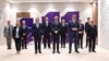 Summit of leaders of the Western Balkans and the European Union pose for a photo on May 16 in Kotor, Montenegro.