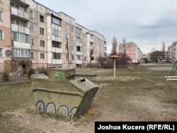 Osmi grad, stambeni blok za oficire i njihove porodice pored ruske 102. vojne baze u Gjumriju, 15. mart 2024.