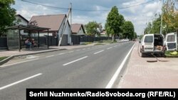 Автобусната спирка на улица "Вокзална" през май 2023 г.