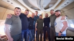 Зяленскі і абаронцы «Азоўсталі».