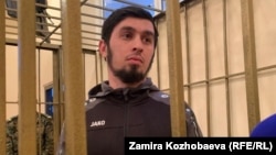 Mansur Movlayev in a Kyrgyz court last month.