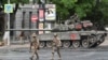 «Вагнерівці» Євгена Пригожина у центрі російського Ростова-на-Дону