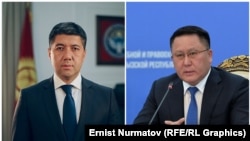 Мелис Тургунбаев жана Курманкул Зулушев.