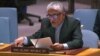 Amir Saeed Iravani. the Iranian ambassador to the United Nations (file photo)