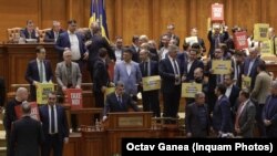Dezbaterea bugetului României pentru 2024. 19 decembrie 2023. 