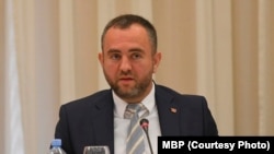 Ministar unutrašnjih poslova Sjeverne Makedonije Panče Toškovski, mart 2024.