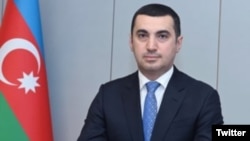 Ադրբեջանի արտաքին գործերի նախարարության մամուլի ծառայության ղեկավար Այխան Հաջիզադե, արխիվ
