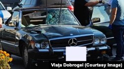 Autoturismul cu care Vlad Pascu, de 19 ani, aflat sub influența drogurilor, a făcut accidentul în care au murit un băiat și o fată de 20 și 21 de ani.