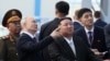 Президент Росії Володимир Путін і лідер Північної Кореї Кім Чен Ин під час візиту на російський космодром в Амурській області РФ, 13 вересня 2023 року